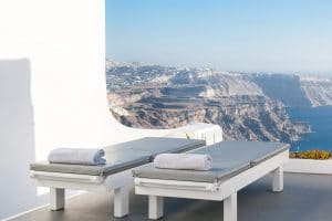 santorini luxury villa with view caldera 02