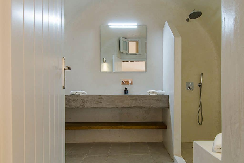 santorini villa pura vida bathroom 35 1