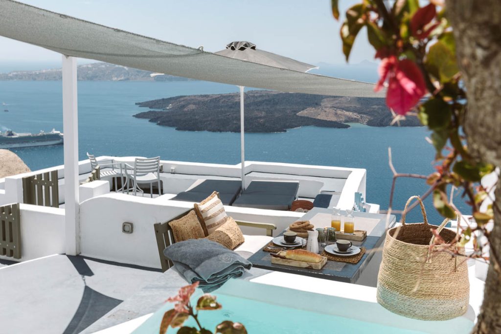 Chess House con Jacuzzi e veranda privata - Imerovigli - Santorini
